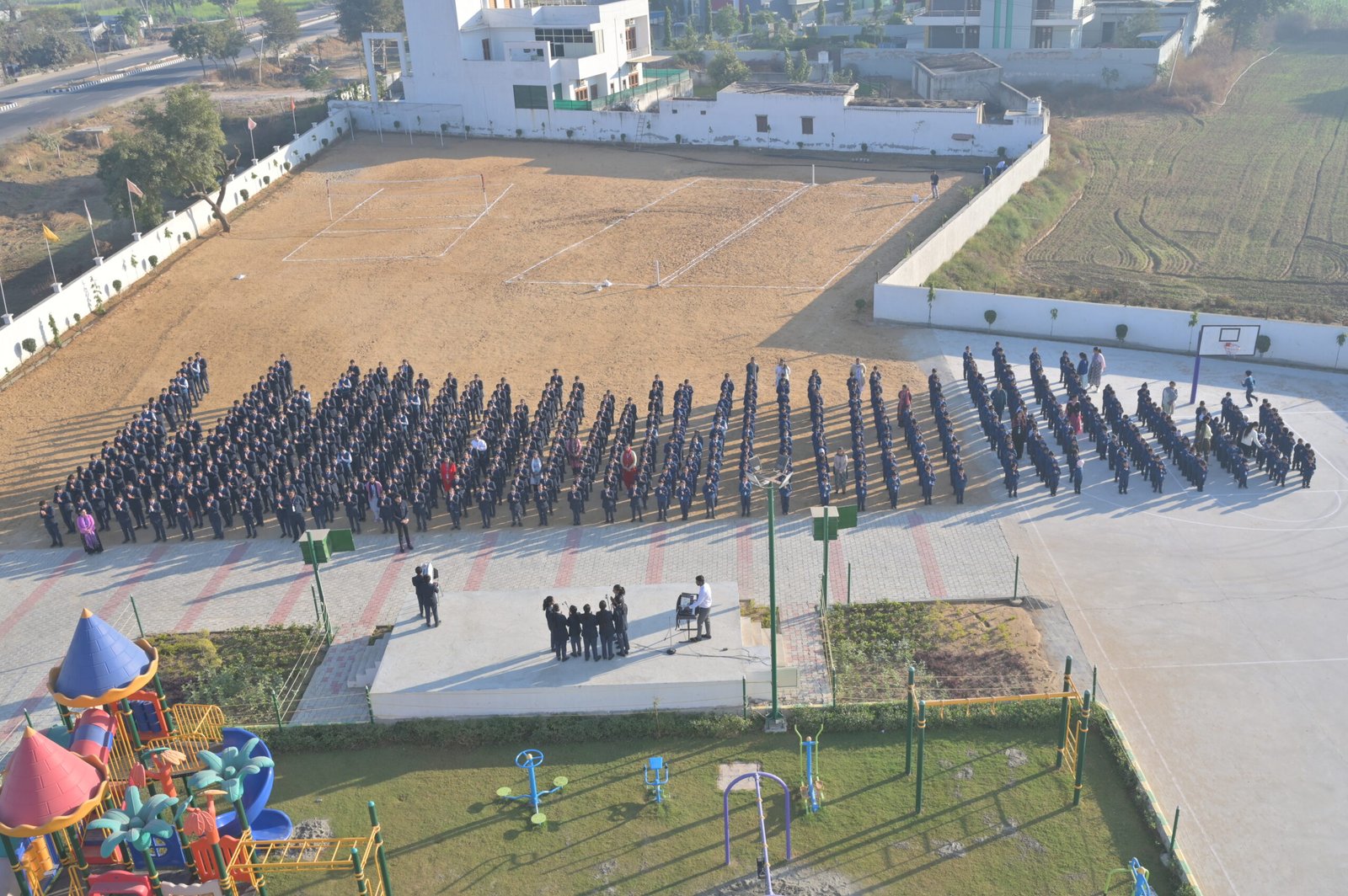 Biology Lab at GD International School, Sector 92, Gurugram
