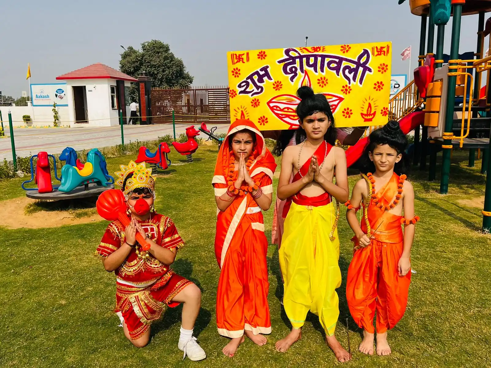 Kids Play Area at GD International School, Sector 92, Gurugram
