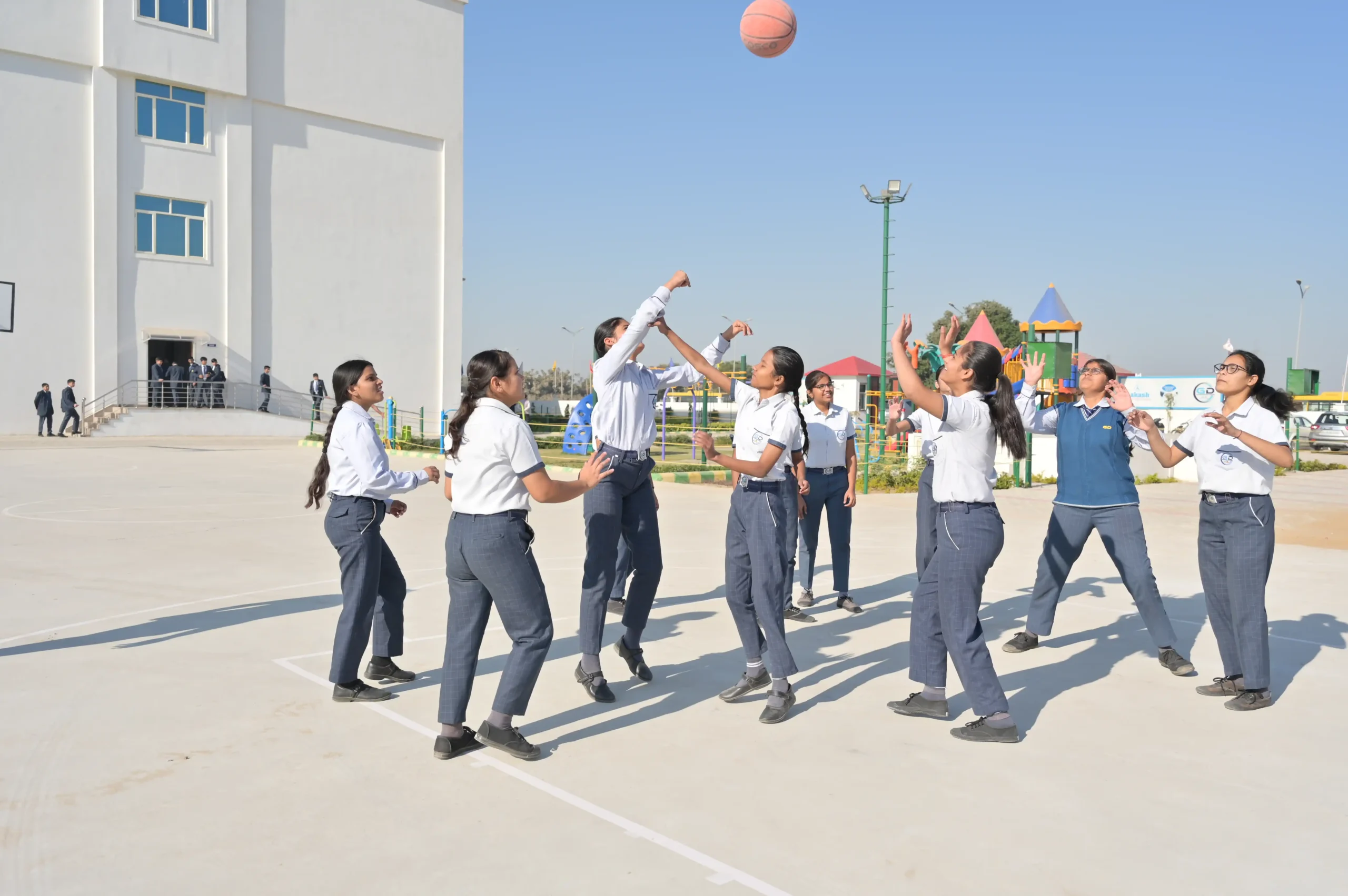 Volleyball Court at GD International School, Sector 92, Gurugram