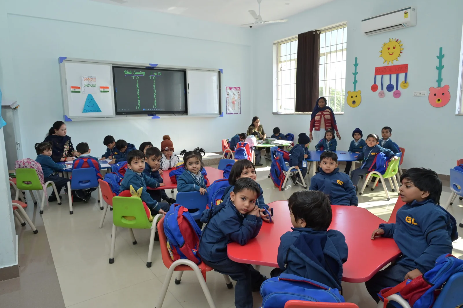 Kids Class at GD International School, Sector 92, Gurugram